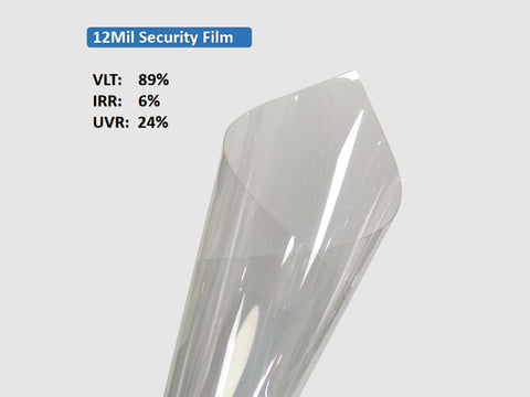 KPAL 12Mil Clear Building Security Film