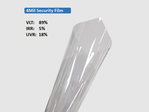 KPAL 4Mil Clear Building Security Film