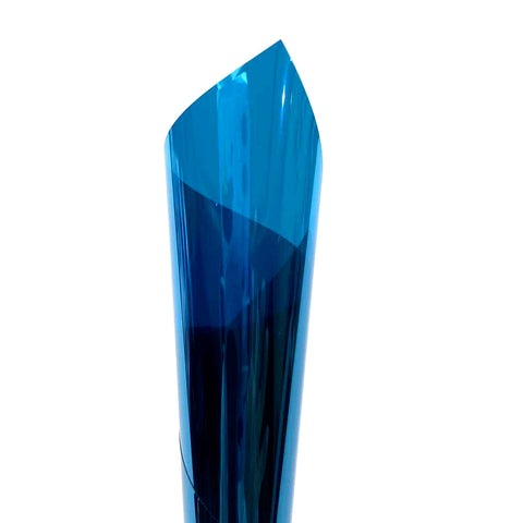KPAL Light Blue Silver Building Decoration Window Film